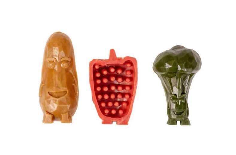 GARDEN BITES- VEGGIE FRIENDS (LARGE) 3 pzs