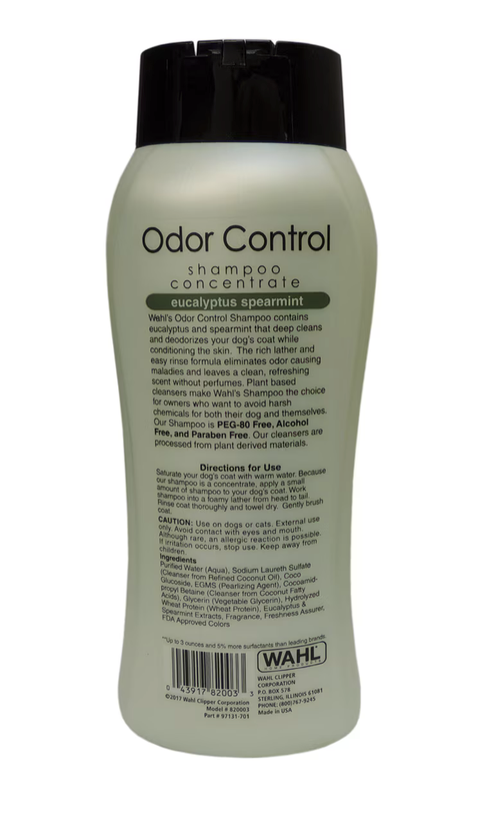 Wahl Odor Control Shampoo Concentrate para Perro – 24 oz
