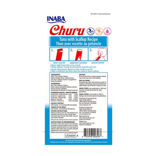 Churu Receta de Atún con Vieiras