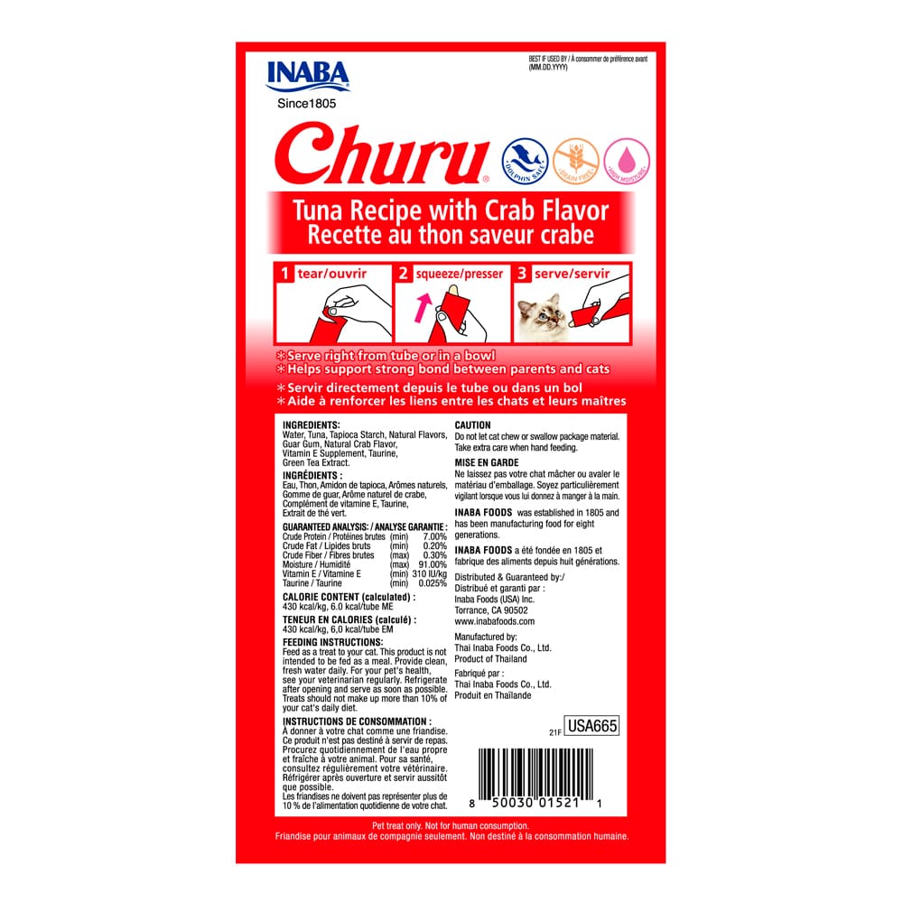 Churu Atún con Cangrejo