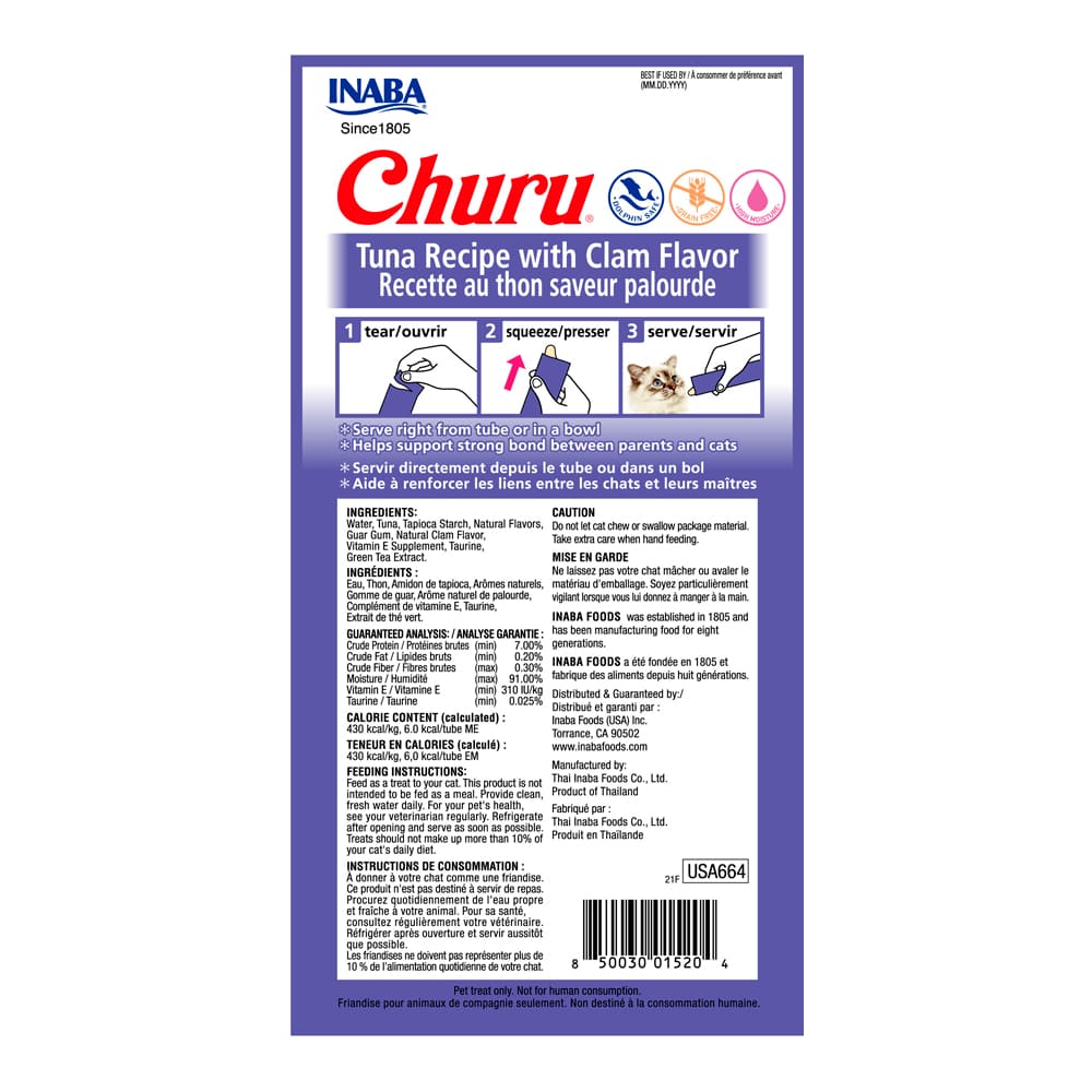 Churu Receta de Atún con Almeja