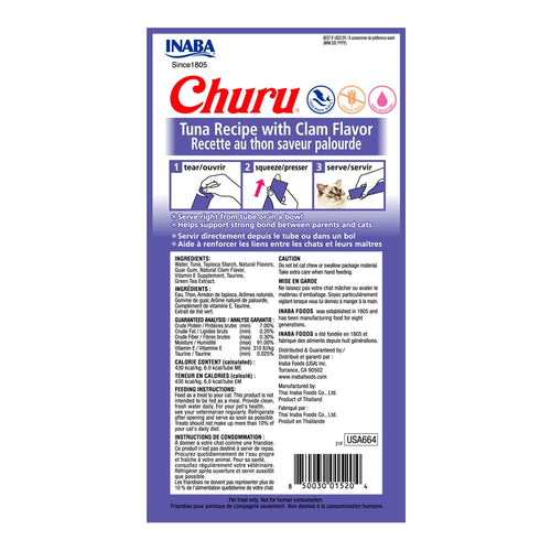 Churu Receta de Atún con Almeja