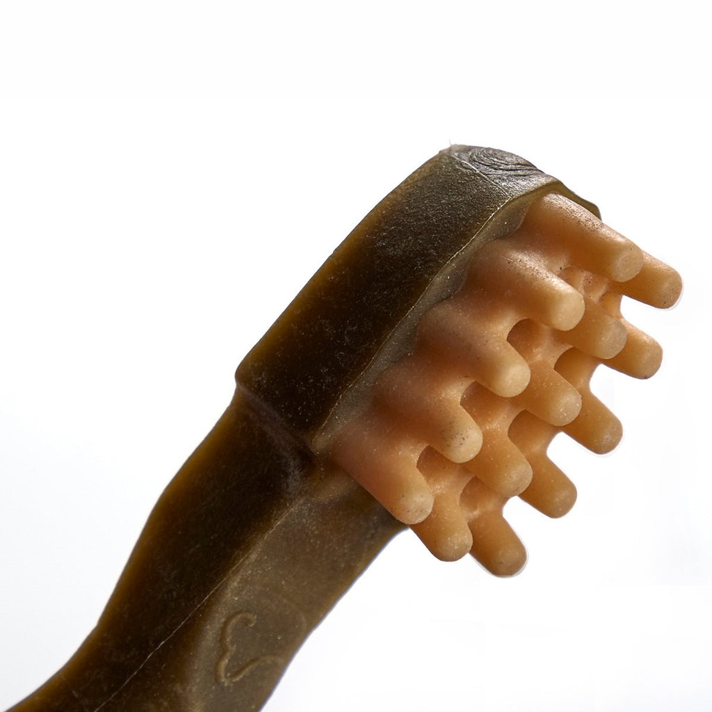 Whimzees Premio Dental Vegetariano Forma Cepillo de Dientes Chico para Perro, 24 piezas