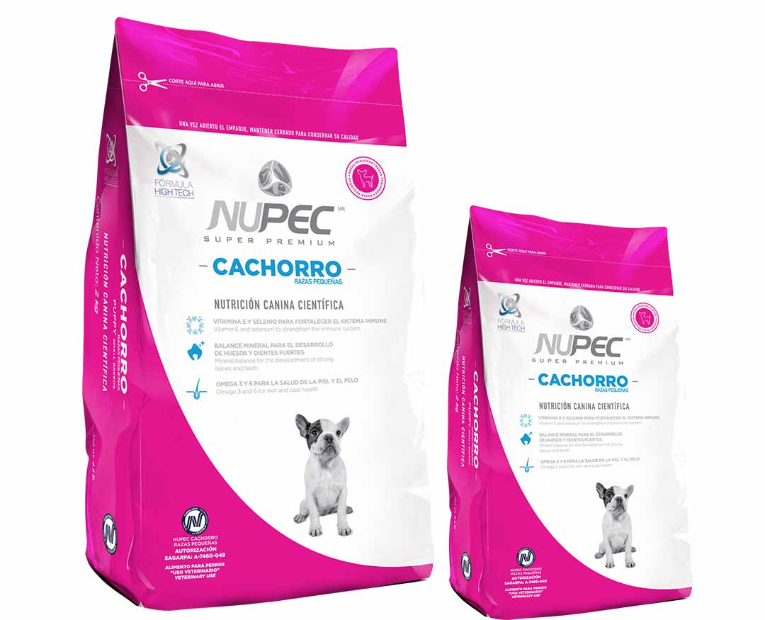 NUPEC Cachorro Raza Pequeña – 2 kg